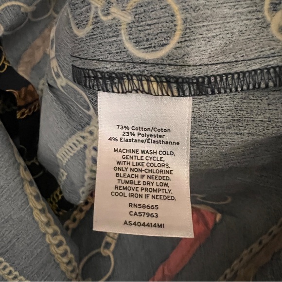 1901 Button Down Top - Picture 5 of 6